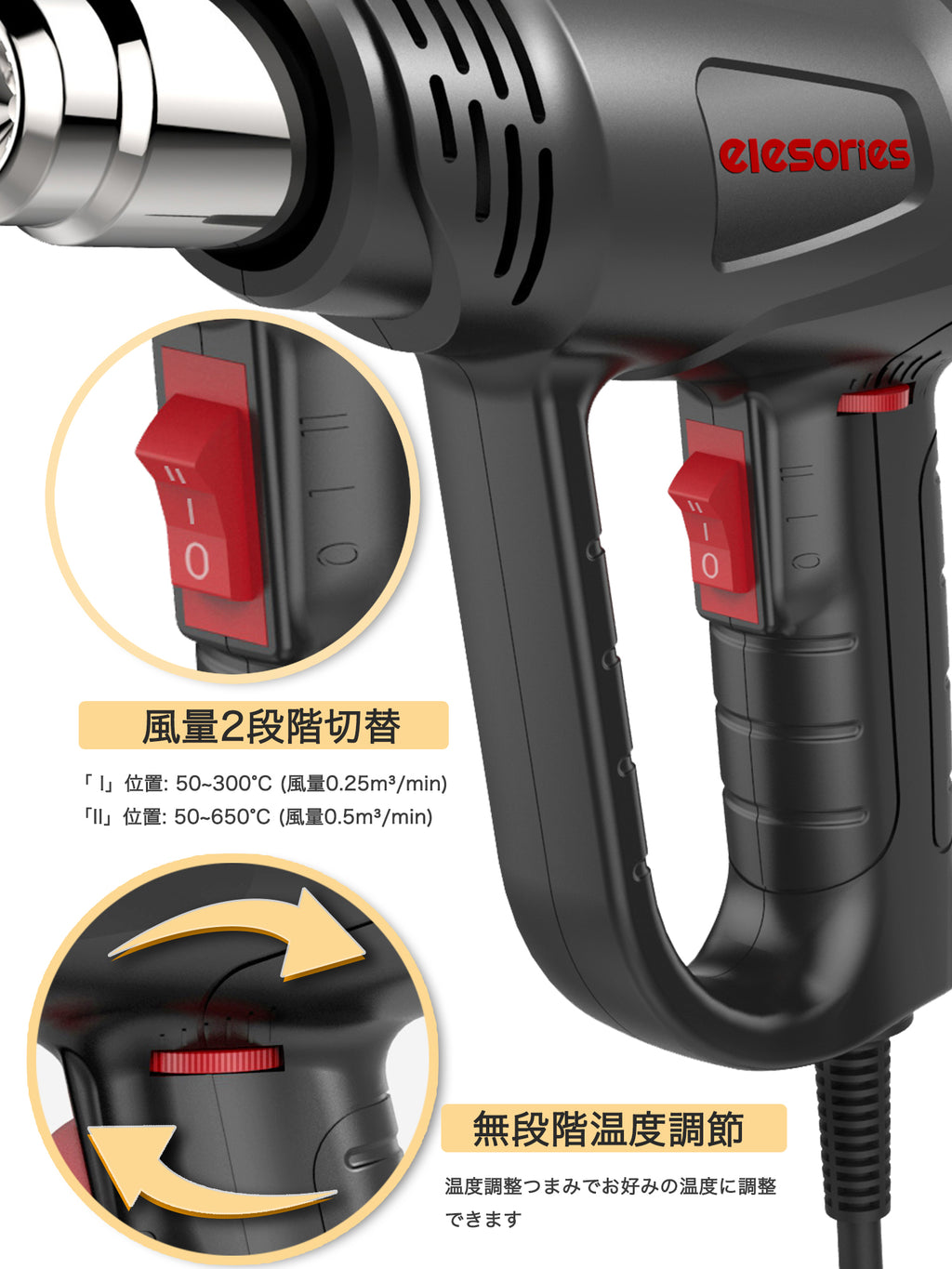 Enventor Yellow Mini Heat Gun