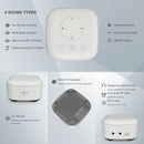 elesories S3-STD Sleep White Noise Sound Machine(White)